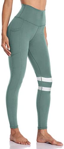 Женски Јога Панталони Со Џеб Хеланки Со Висок Струк Панталони За Вежбање На Отворено БЛУГРИН XL