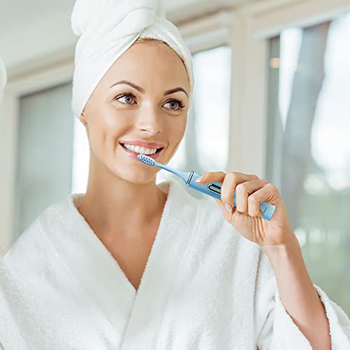 Електрична четка за заби за возрасни, длабоко чистење четки за заби со 8 глави од четки, 5 режими, костум за мажи жени