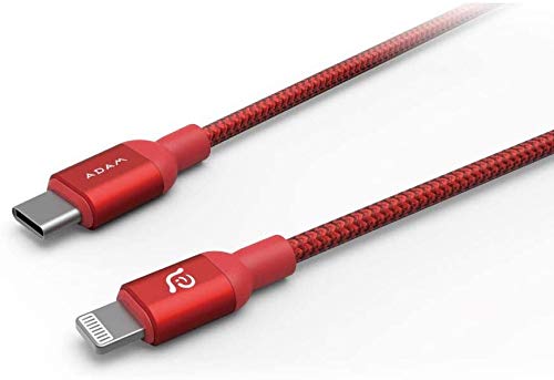 АДАМ ЕЛЕМЕНТИ ВРВ II C120B USB-C До Молња Кабел 120cm Црвено