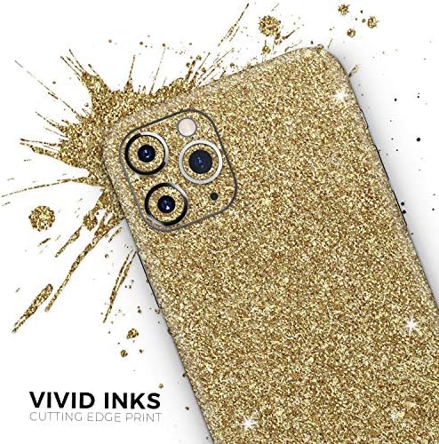 Дизајн Скинц Пенкилинг злато Ултра металик сјај - ДизајнСинцнц Заштитна винил декларална обвивка за кожата, компатибилен со Apple iPhone 12