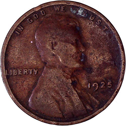 1925 година Линколн пченица цент 1C саем