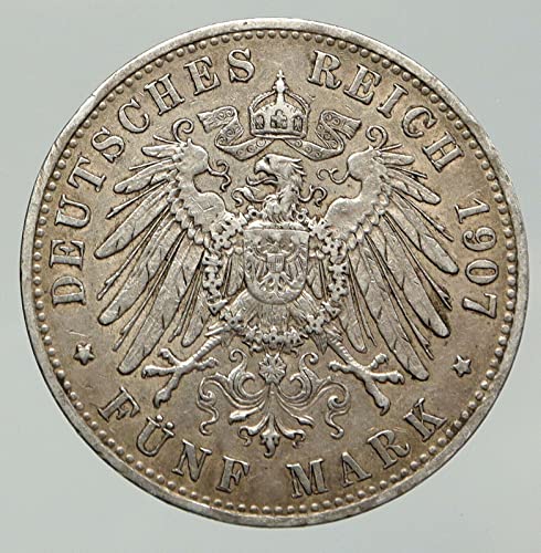 1907 DE 1907 Германија Баварија управувана од Ото I w aquila мравка марка добро неизвесно