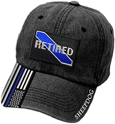 Полициска капа, везени пензионирани капи.