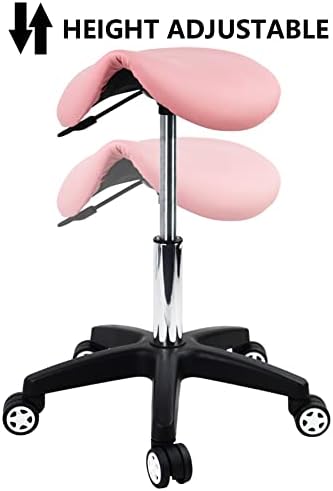 Стол за седло столче за работилница прилагодлива столче за тркалање со тркала тетоважа стол за масажа стол продавница столче