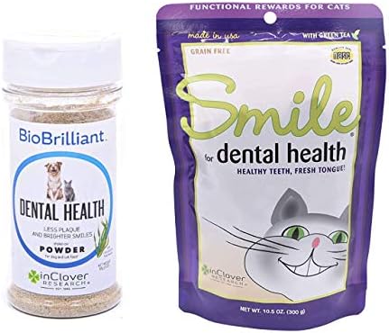Во Детелина, Биобрилијантна стоматолошка поддршка во прав за кучиња и мачки и насмевка Дневно здравје на стоматолозите меки џвакања за мачки