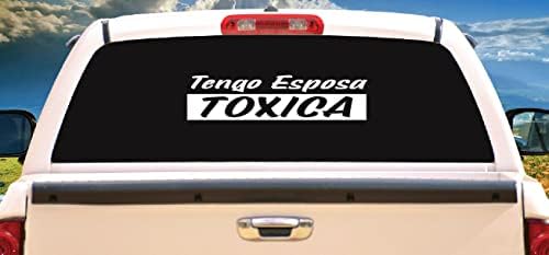Тенго Еспоса Токсика мексикански Налепница 9 во. Налепница За Налепници За Автомобилски Браник Прозорец За Лаптоп