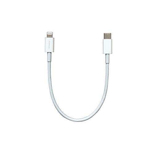 Краток Молскавичен Кабел, 8 инчи [Apple MFi Сертифициран], HOMESPOT USB C До молња iPhone Кабел, Полнење За Испорака На Енергија за iPhone 13 12