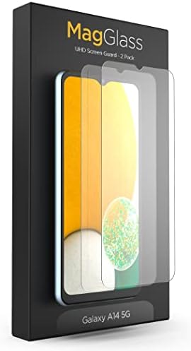 маглас 2 пакет дизајниран За Samsung Galaxy A14 5G Заштитник На Екранот - Калено Стакло Целосна Покриеност На Екранот