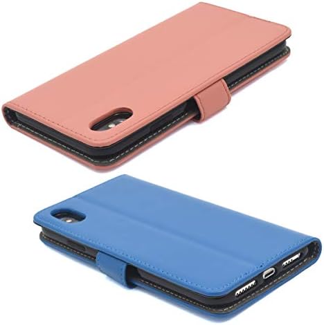 プラタ Plata IPXSM-9900BK iPhone XS Max Folio Case, мека кожа, PU Cover, тип на тетратка, мека и издржлива, мека кутија TPU, лесни за
