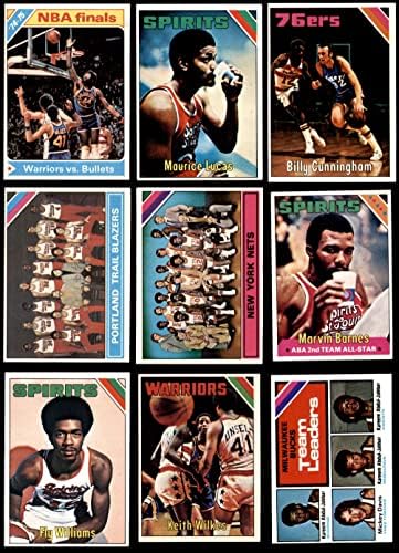 1975-76 Комплетот за кошарка на Топпс, комплетен сет VG/EX+