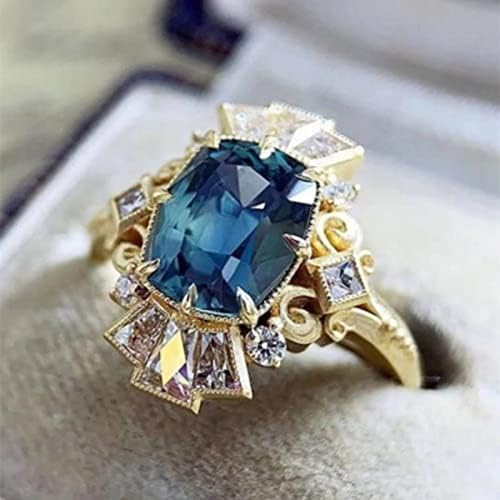 Ангажиран накит прстен Исечен подарок свадба рачно изработена гроздобер луксузни прстени прстени под 10 долари за жени
