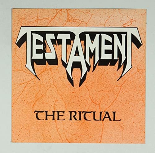 Тестамент Постер рамен 1992 Промоција на ритуалниот албум 12 x 12