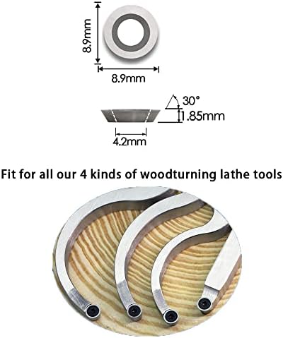ЦДБП 8,9 мм Тркалезни Карбидни Влошки за вртење дрво, Р8, 9€1,85 мм индексирачки карбиден секач се вклопува ЗА Самостојна Обработка На Дрво Струг