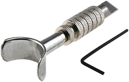 Нож за вртење на вртливата 1 сет легура челик ротирачки резба нож за гравура за гравура DIY рачно изработена прилагодлива алатка за вртење