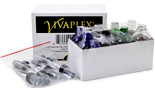Виваплекс, 8, разновидни бои, стаклени шишиња од 4 мл, со црни распрскувачи на магла