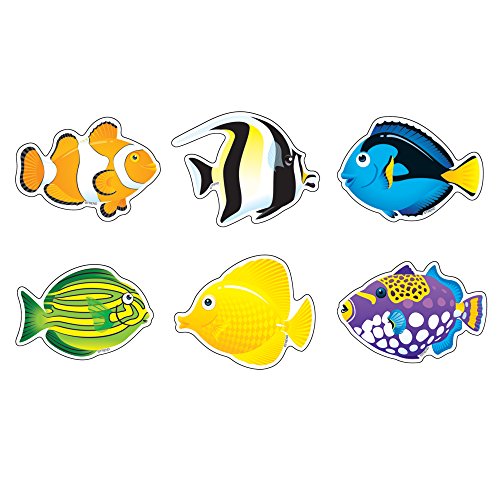 Trend Enterprises, Inc. Fish Mini Accents сорта со разновидност, 36 CT