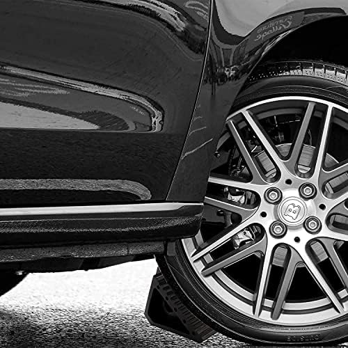 Fasmov 4 пакет цврста гума со тешки тркала, ергономски рачки за носење, премиум чак за автомобил, приколки за патувања, RV, камион и АТВ