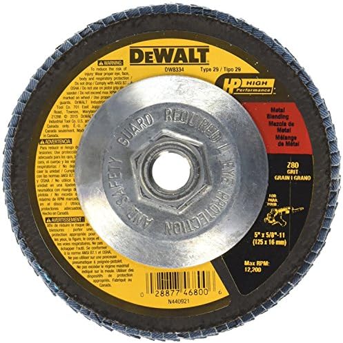 Dewalt DW8334 5 x 5/8 -11 80g тип 29 КС-дискови