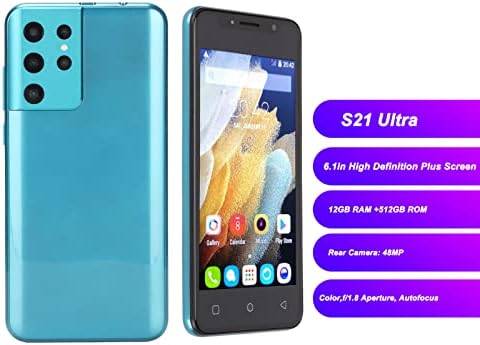 Ултра отклучен паметен телефон Ashata S21, 5in HD Plus Screen 1 GB 8 GB мобилен телефон, Dual SIM отклучен мобилен телефон, двојна камера,