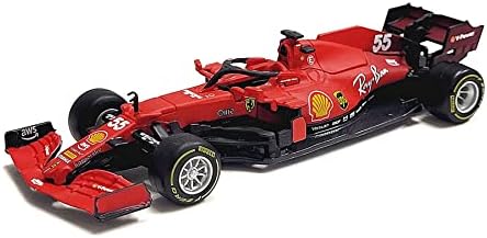 2020 Ferrari SF21, 55 Carlos Sainz - Bburago 36820/55-1/43 Scale Diecast Model Car Car Car Car Car Model