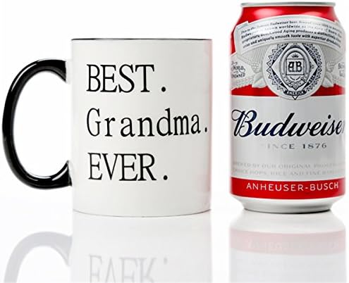 Мекаи баби и дедовци за баба-најдобра баба/дедо некогаш -11 мл керамички кафе чаши сет од 2- новости Божиќ роденден благодарам подароци за идеи за баби и дедовци