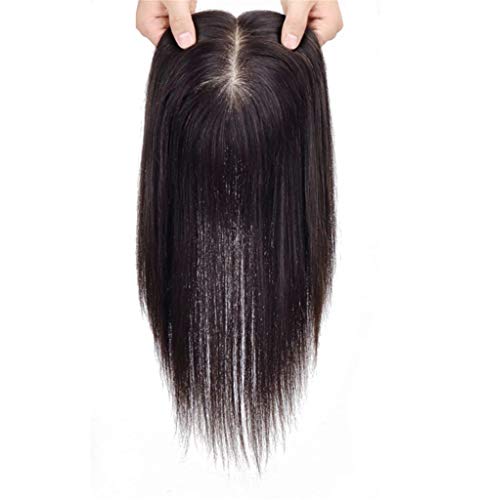Lxue Голема База Човечки Врвови За Коса За Сериозна Проретчена Коса, Бесплатни Парчиња Виглети За Жени, 12 Природно Црно