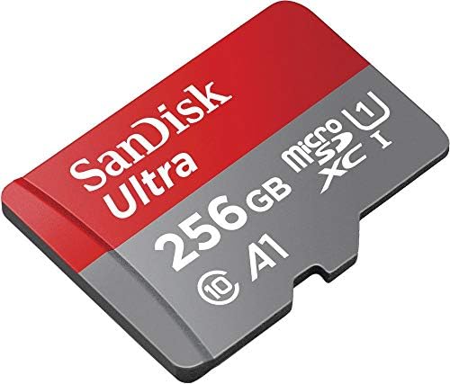 Sandisk 256gb SDXC Микро Ултра Мемориска Картичка Работи Со Motorola Moto G7, G7 Play, G7 Plus, G7 Power Вклучува Адаптер Пакет Со Сѐ,