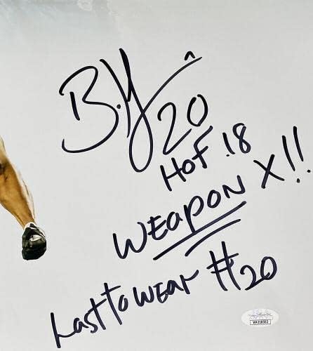 Брајан Докинс потпиша 16x20 орли сала на славните фотографии 3x натписи JSA - Автограмирани НФЛ фотографии
