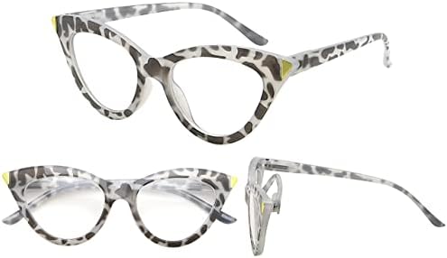 Гуд мачки очи очила за читање очила за жени - 5 парови дами читатели со мала големина