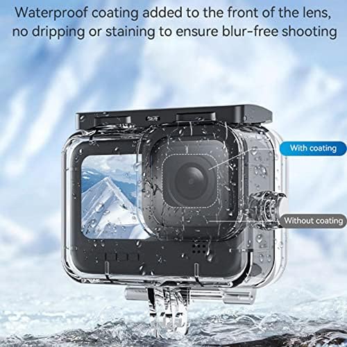 Csyanxing подводна заштитна камера кутија комбо целосна сцена заштитна обвивка за насловната обвивка за GoPro Hero 9 10 11 црно