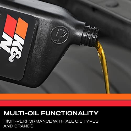 K&N Изберете филтер за нафта: дизајниран да го заштити вашиот мотор: одговара на избирање на модели на возила Acura/Honda/Mitsubishi/Nissan, SO-1010