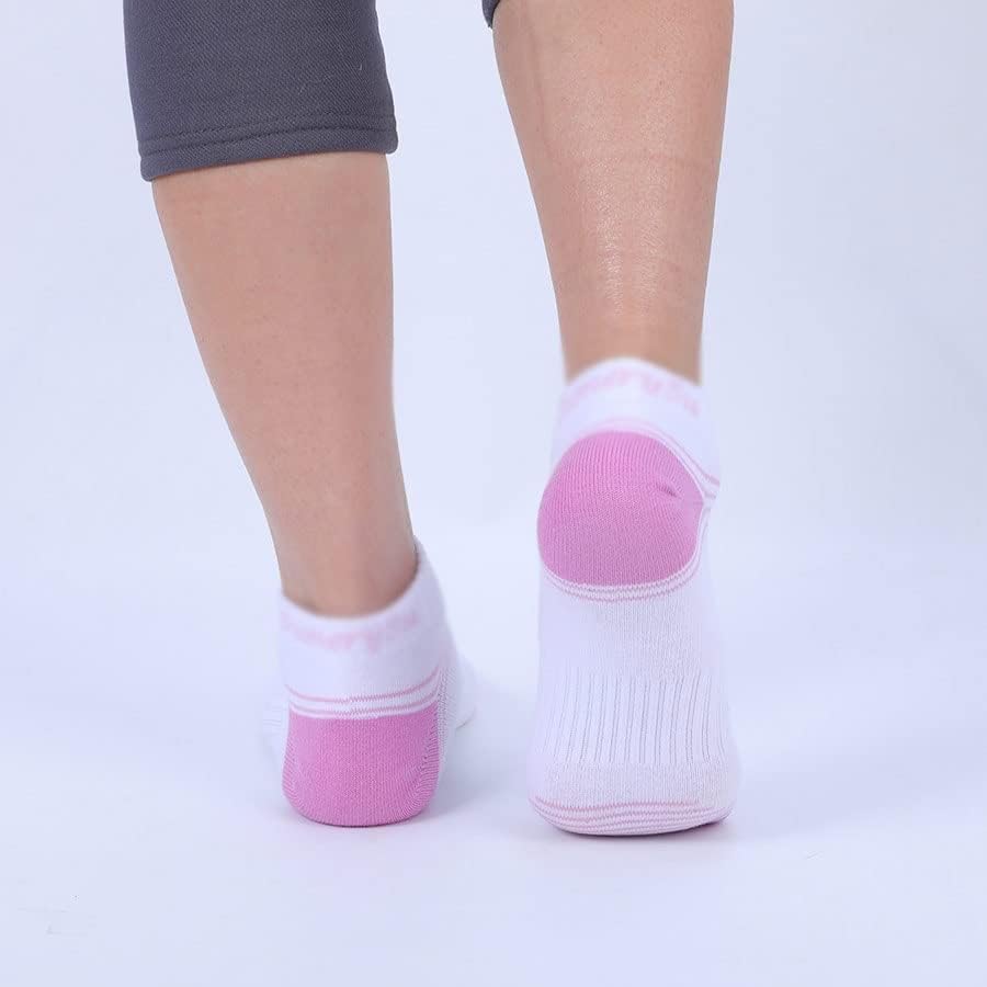 Zsqaw Работи чорапи женски глужд на отворено памук Памук шарен шарен спортови бели кратки чорапи