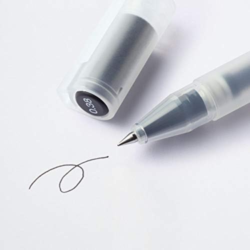 Muji Gel Ink Ballppoint пенкала 0,38мм сет од 9 пакувања