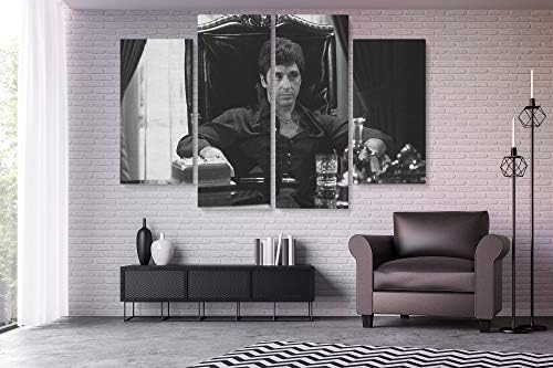 Blaze Canvas Scarface Al Pacino Movie сликарство платно печатење уметност домашен декор wallид
