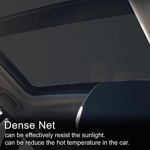 X Autohaux 2 компјутерски стакло покрив Поков покрив Порамна обвивка за покривање на прозорецот Сонцето сенка мрежа за Tesla Model S
