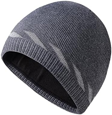 Зимски гравчиња капи, жени мажи, слабиот гранички скијање велосипедизам плетено капаче за бејзбол капачиња плетени капа дебели топли меки капи.