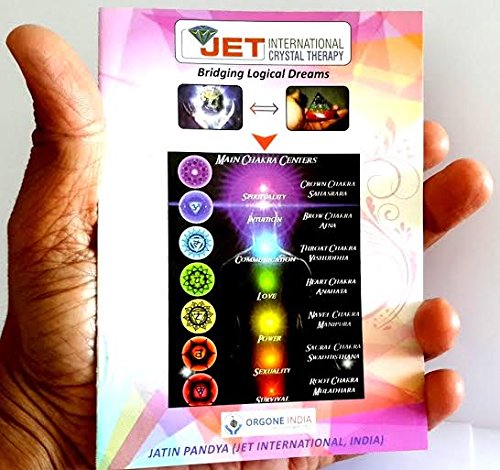 Jet New Crystal Quartz usui во форма на срце во форма на срцев автентичен автентичен реики лекување бесплатна брошура со кристална терапија