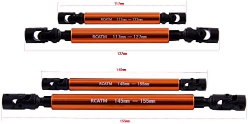 RCATM Централен погон на вратило Универзална погонска вратило RC Оскар за надградба на делови на RBX10 Ryft