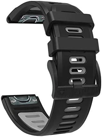 Kdegk Quick Fit Silicone Watchband 26mm за Garmin Fenix ​​7x 6x Pro/5x Plus/3 ч