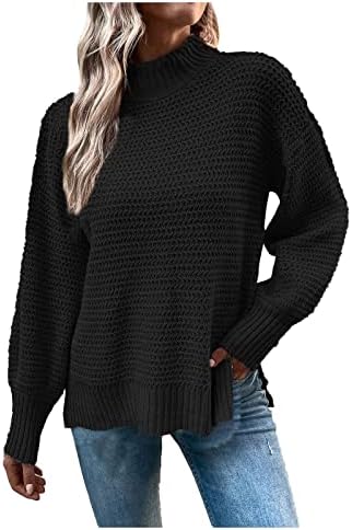 Есенски блузи за жени 2022 година, култури на приморски врвови на жените со долг ракав паѓаат топло, удобно удобен џемпер