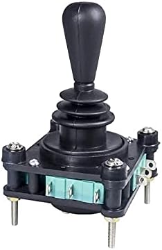 DJDLFA 5A 240V прекинувач 4NO 4NC Momentary 2 4 Позиција 360 степени Пролетниот враќање 2.5 mm фиксирање на конецот на конец на навој Монолевер