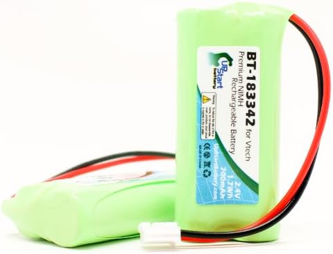 2 пакет - Замена за батеријата AT & T CRL82212 - Компатибилна со батеријата за телефон без безжични производи AT & T
