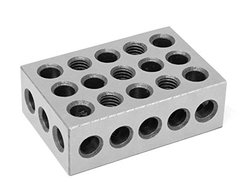 WEN 10423 3 x 2 x 1-инчен челичен прецизен 123 блока, два пакувања