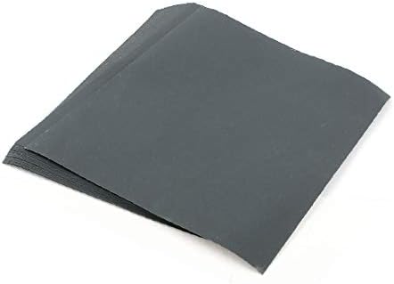X-Dree 25 парчиња 11 x 9 Влажен сув силикон карбид абразивни листови од шкурка 600 решетки (25 Пиеза 11 '' x 9 '' Hojas de Papel de Lija Abrasivo