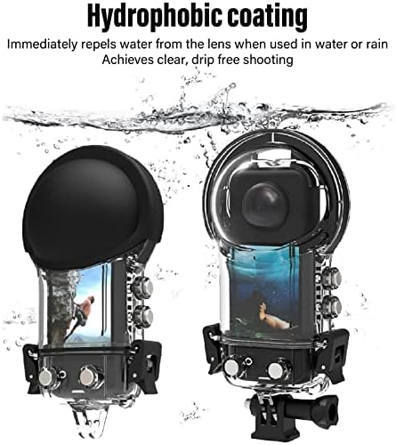 Фекамос Случај За Нуркање, Висок Пренос На Светлина Јасна Дебела Цврста Хидрофобна Камера За Обложување Подводна Заштитна Обвивка