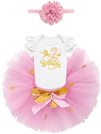 Нов риболов на тато, девојки за деца на 1 -ви 3 -та 3 -та облека за роденденска забава Туту здолниште принцеза фустан со глава ромпер