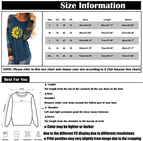 Женски кошули со долги ракави 2022 О-вратот блок од леопард маички дневна лента со долг ракав моден туничен врв на врвови