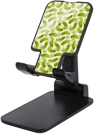 Кисела краставица мобилен телефон стојат за биро за преклопување на висината на држачот на телефонот прилагодлив цврст штанд со црн стил