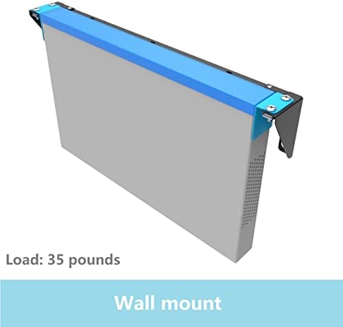 Кјаојубанг 1у Вертикална Решетка За Монтирање На Ѕид - Преклопен Држач За Лепенка за 19 инчи Мрежна Опрема, Вклучувајќи Хардвер