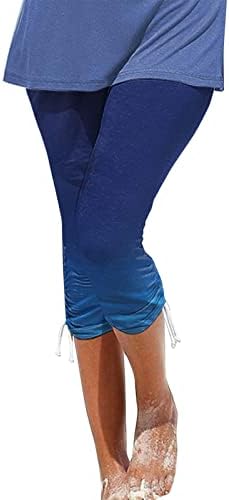 Badhub женски случајни капри панталони за влечење странични вратоврска панталони лесни тренинзи на отворено атлетски патеки патувања џогери